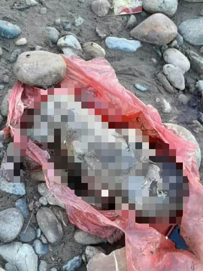 Mayat Bayi yang Dibuang ke Sungai Kuantan Diotopsi di RS Bhayangkara Pekanbaru