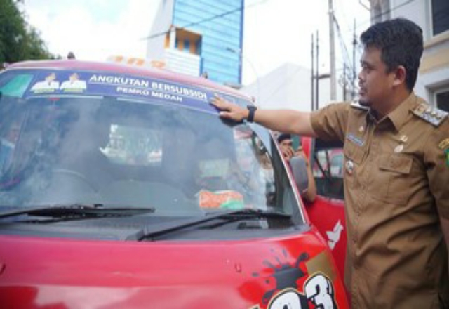 Walikota Medan Beri Subsidi 900 Unit Angkot Akibat BBM Naik