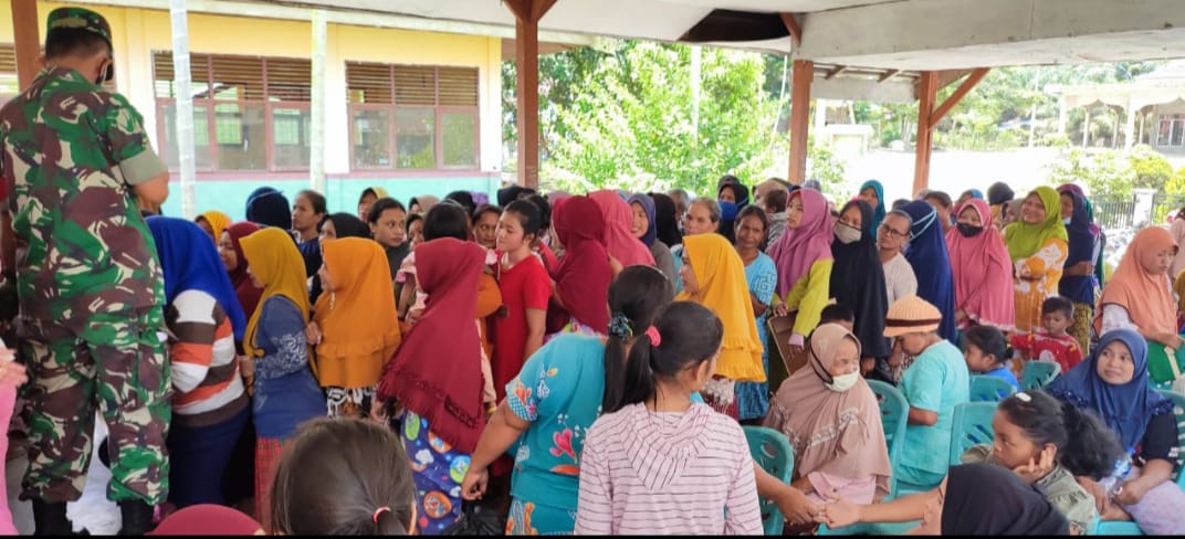 Dua Desa di Ukui Dapat Bantuan Operasi Pasar Minyak Goreng dari RAPP