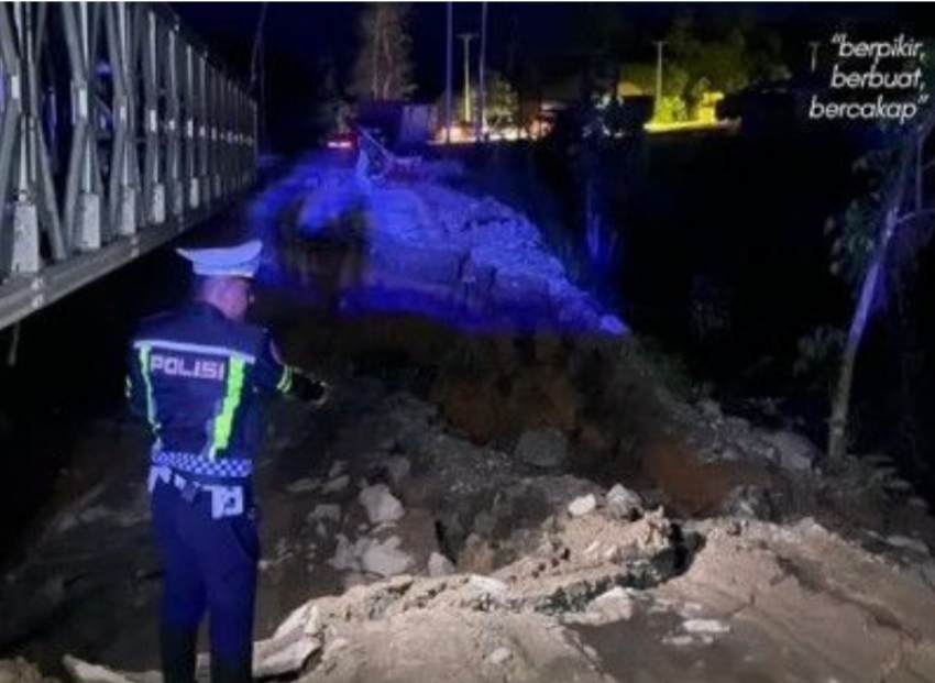 Sebelum Nataru, Perbaikan Jalan Lintas Riau-Sumbar di Kampar Ditargetkan Selesai