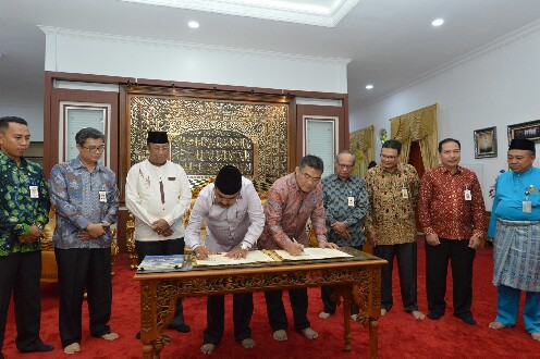 37 OPD Kabupaten Karimun Terapkan Transaksi Non Tunai Bersama Bank Riau Kepri
