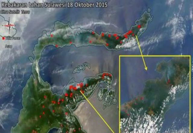 Hari Ini, 27 Titik Panas Terpantau di Sumatera Utara