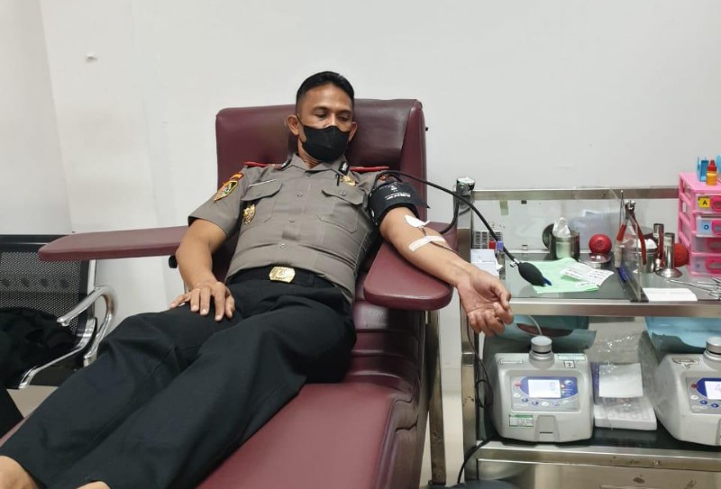 Solidaritas Kemanusiaan, Serdik Sespimmen 62 Donor Darah di PMI Bekasi