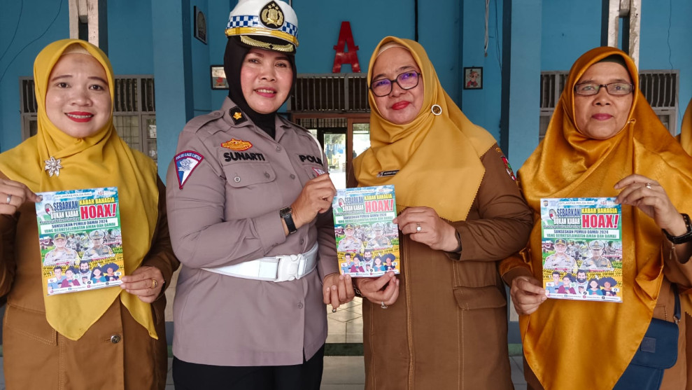 Ditlantas Polda Riau Goes To School, Ada Pesan dan Arahan Penting