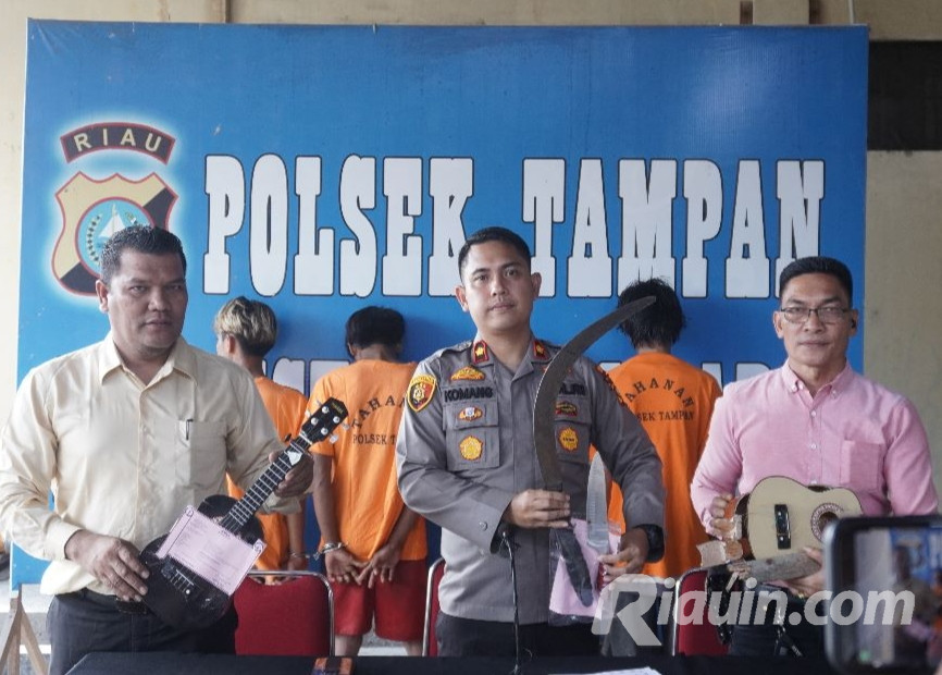 Empat Pengamen Ditangkap Usai Keroyok Karyawan Indomaret Panam