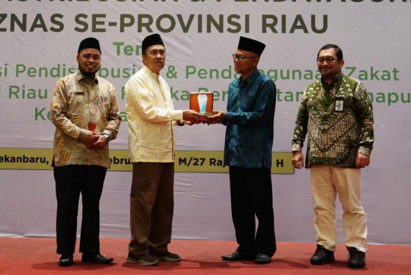 Gubri: Baznas Berperan Bantu Masyarakat Miskin di Riau