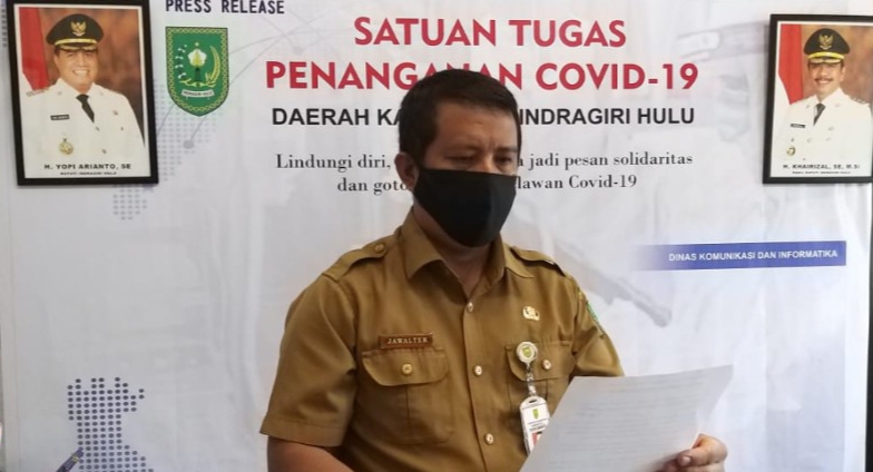 Positif Corona di Inhu 354 Kasus, 192 Sembuh dan 5 Meninggal