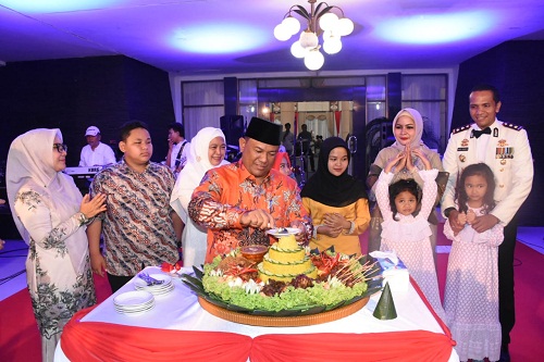 Sebanyak 300 Orang Masyarakat Kampar Ulang Tahun Pada HUT RI-ke-74