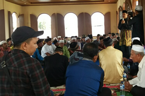 Seluruh Ninik Mamak Kenegerian Air Tiris Bulatkan Suara untuk Syamsuar - Edy Nasution Menjadi Riau 1