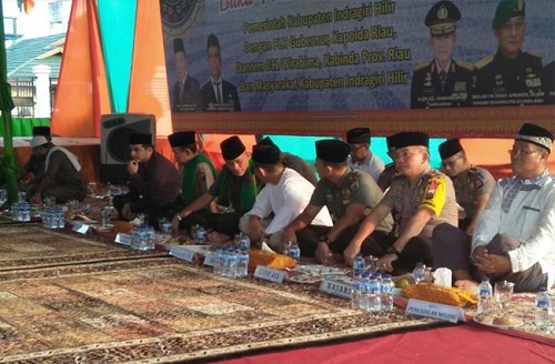Pjs Bupati Inhil Buka Puasa Bersama Plh Gubri, Kapolda, Danrem 031/Wirabima, dan Kabinda