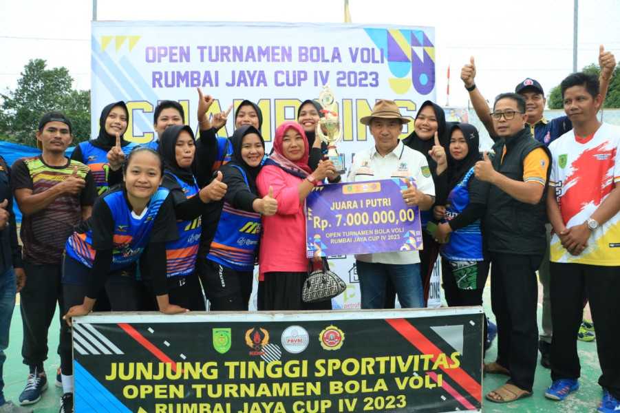 Turnamen Voli Rumbai Jaya Cup, Ferryandi: Pembinaan Atlet Sejak Dini Sangat Perlu Dilakukan