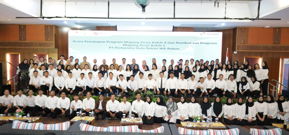 Ikhtiar PHR Tingkatkan SDM Unggul Berdaya Saing, 114 Putra Putri Riau Jalani Magang Kerja Angkatan Ke-5