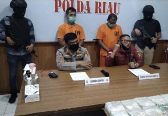Masuk Rupat dari Malaysia, Shabu Senilai Rp1 M Ditangkap Polisi di Pelabuhan Roro Dumai