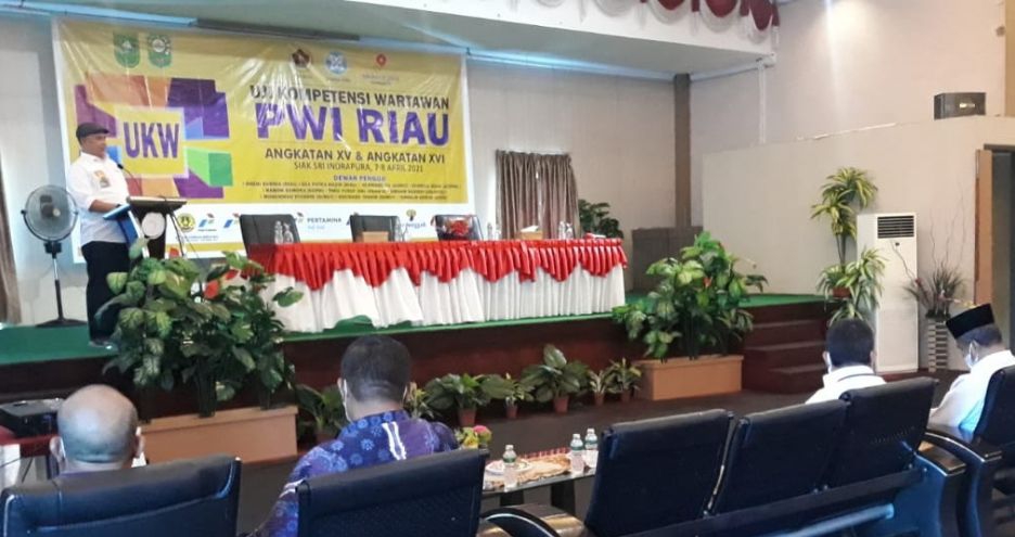 PWI Riau Gelar Uji Kompetensi Wartawan di Siak