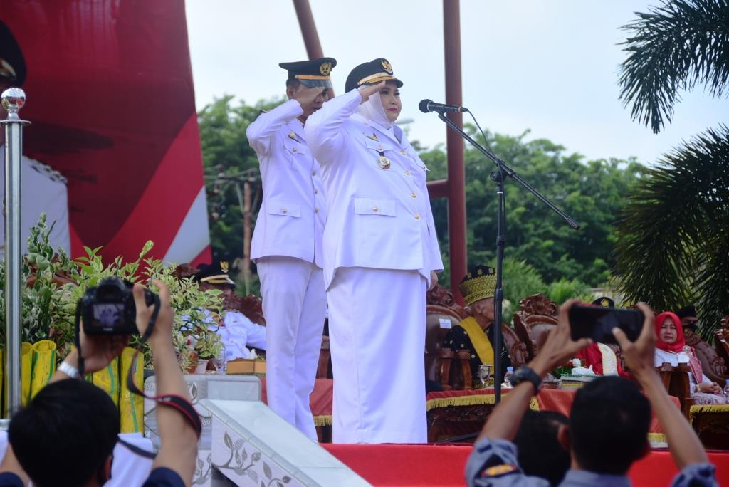 Pimpin Upacara HUT Ke-77 RI di Bengkalis, Bupati: Semoga Indonesia Pulih Lebih Cepat