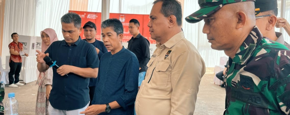 Hadiri Simulasi Pemungutan dan Penghitungan Suara, Pjs Bupati Siap Beri Dukungan Kelancaran Pilkada 2024