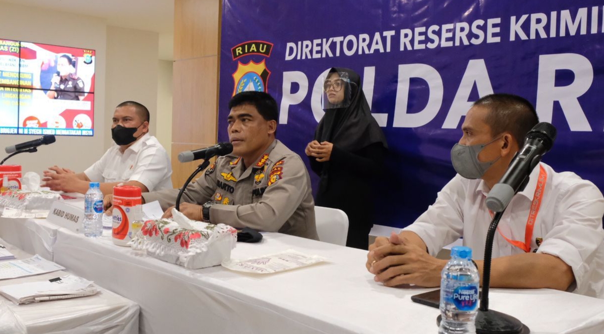 Polda Riau Ungkap Kasus Penggelapan yang Rugikan Pengusaha Sembako di Pekanbaru Rp3,7 Miliar