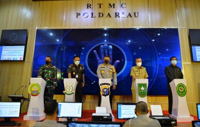 Tilang Elektronik Resmi Diluncurkan,  Polda Riau Sosialisasi Satu Bulan di 4 Titik di Pekanbaru