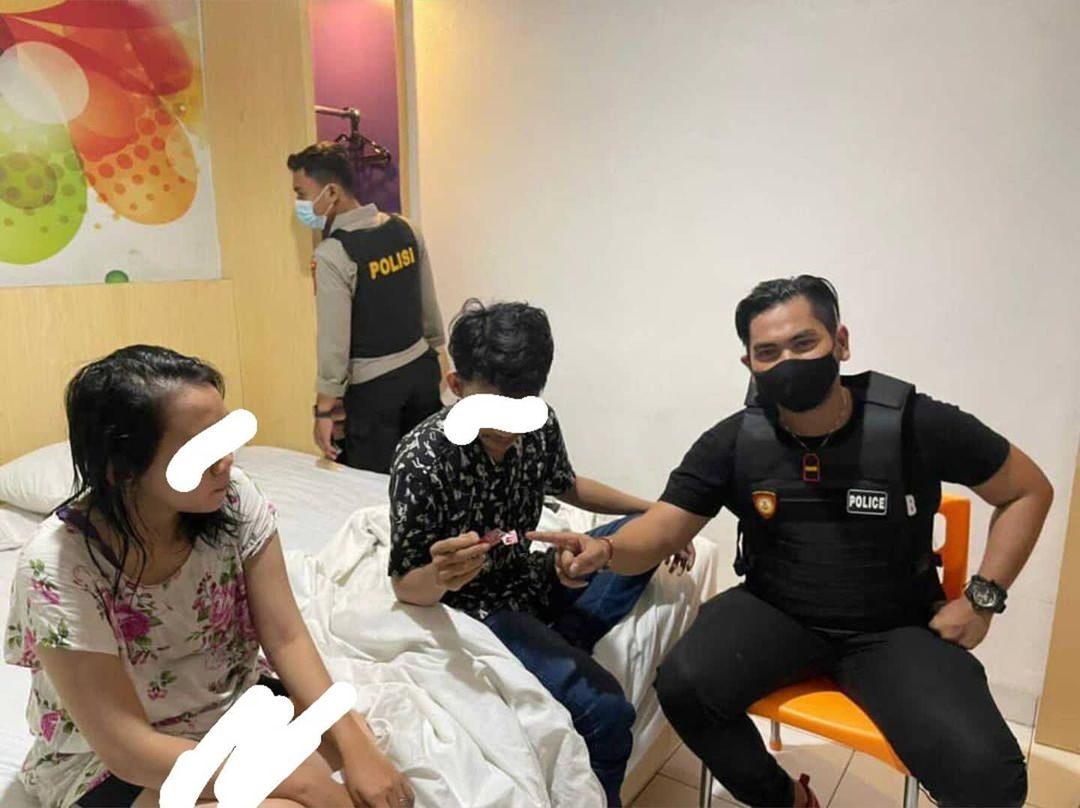 37 Orang Remaja Tanpa Ikatan Pernikahan Diamankan Tim Raimas Bono Ditsamapta Polda Riau