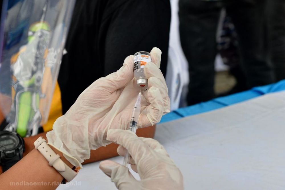 Kejar 70 Persen Herd Immunity, Riau Punya Stok 600 Ribu Dosis Vaksin Covid-19