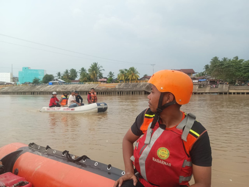 Peserta MTQ Kuansing yang Hanyut di Sungai Kuantan Belum Ditemukan