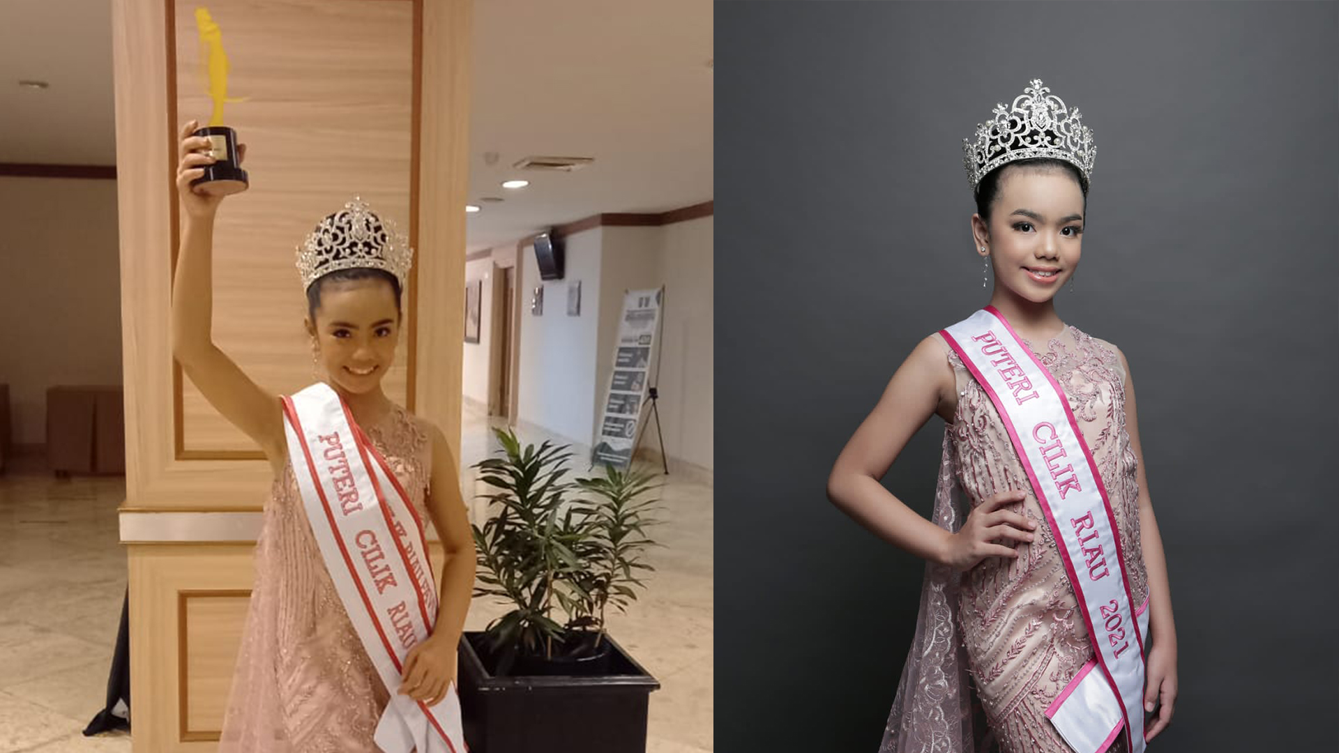 Darlene Gwendolyn Hope Rovelin Saragih, Juara Puteri Cilik Riau 2021 Punya Segudang Prestasi