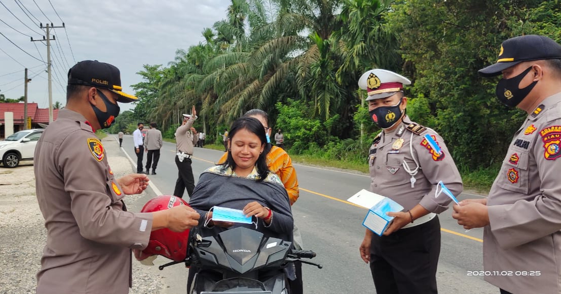 5 Tim Pemburu Teking Covid-19 Inhu Diturunkan, Razia Warga Langgar Protokol Kesehatan