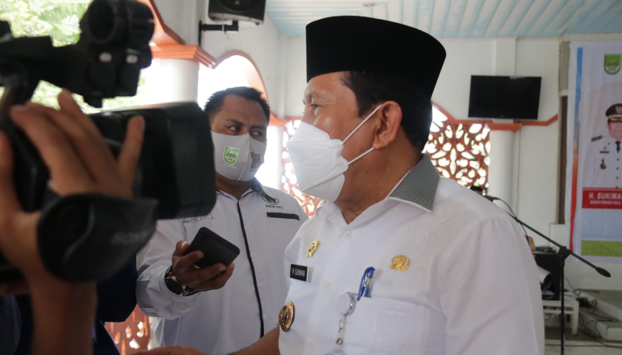 Kasus Covid-19 Menurun, Bupati Rohul Ingatkan Warga Tetap Patuhi Prokes dan Laksanakan Vaksinasi