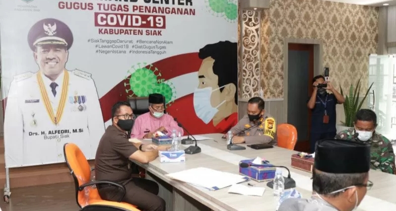 Warga Siak yang Tak Pakai Masker Siap-siap Kena Denda Hingga Rp200 Ribu