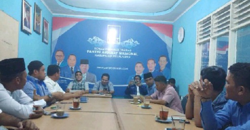 Siap Menangkan Pasangan Syamsuar-Edy, PAN Pelalawan Konsolidasi dengan 12 DPC 