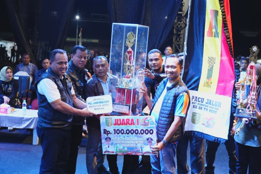 Panitia Siapkan Hadiah Rp370 Juta, Bupati: Bentuk Komitmen Panitia dalam Pacu Jalur HUT Kuansing ke-26
