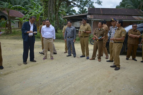 Bupati Tinjau Infrastruktur Jalan Sejumlah Desa di Kecamatan Kiri Tengah 