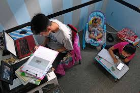 Cegah Sebaran Covid-19, Siswa di Siak Belajar Sistem Pembelajaran Jarak Jauh