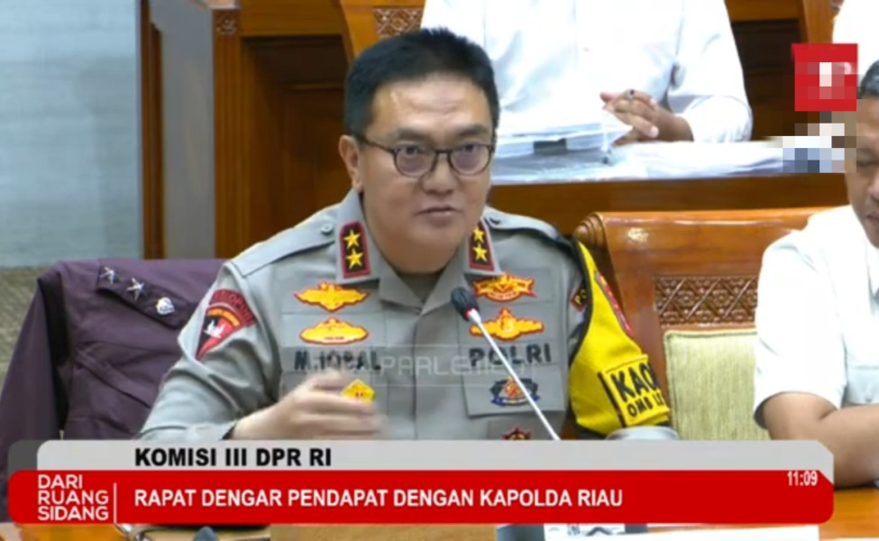 Komisi III DPR Gelar RDP Kasus Lelang PT TBS, Kapolda Riau Berikan Keterangan
