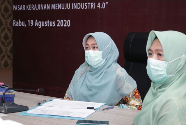 Dekranasda Siak Sebut Percepatan Pemasaran Digilatisasi di Pandemi Covid-19 tak Pengaruhi Omzet