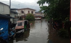 Diguyur Hujan Deras, 9 Kecamatan di Medan Terendam Banjir
