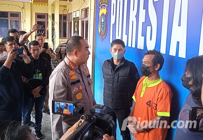 9 Tahun Buron, Pelaku Pembunuhan Sadis di Tenayan Raya Ditangkap di Medan