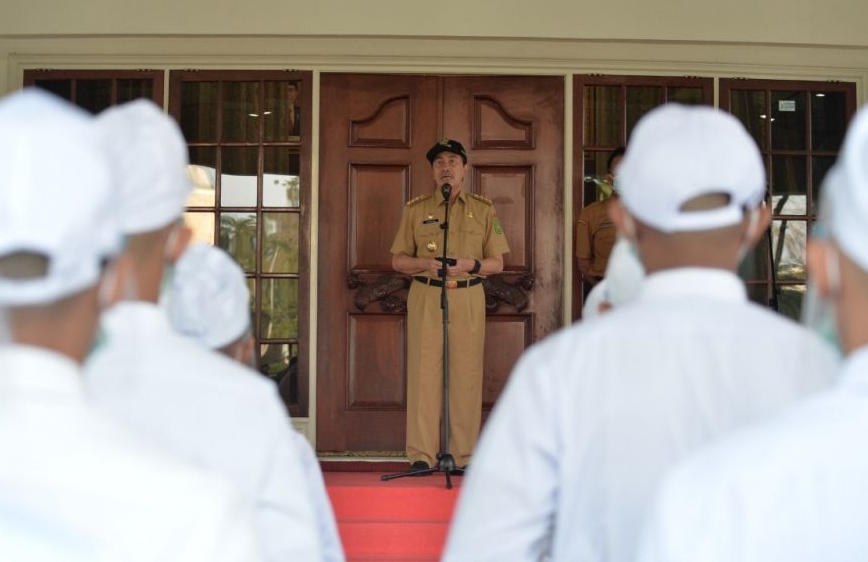 Syamsuar Minta Calon Praja IPDN Asal Riau Belajar Sungguh-sungguh