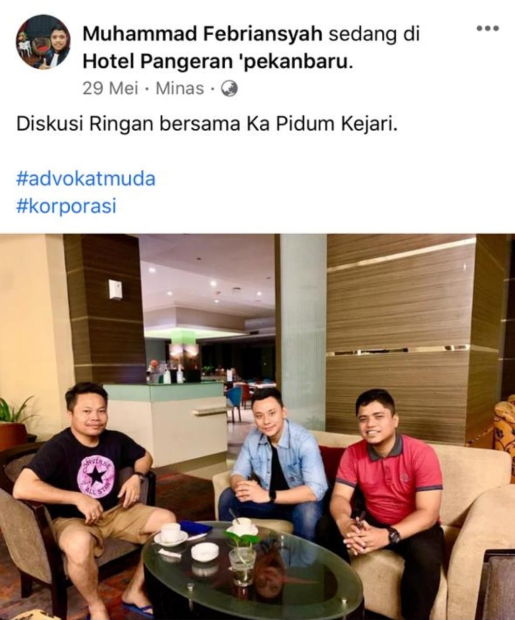 Berfoto di Hotel, Kasi Pidum Kejaksaan Kuansing Akan Dilaporkan ke Jamwas Kejagung