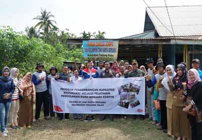 Berdayakan Lansia, Pertamina Dumai Launching Program Pelatihan Olahan Aneka Buah