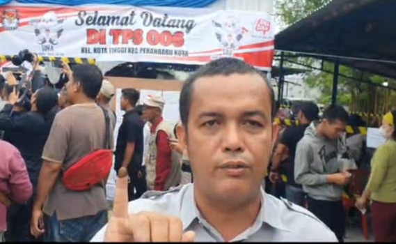 Pemilu Berjalan Aman dan Damai, Warga Pekanbaru Apresiasi Kinerja Polri