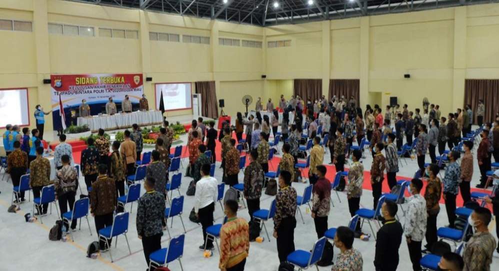 Tanpa Sogok Menyogok, 292 Peserta Dinyatakan Lulus Bintara Polri di Riau