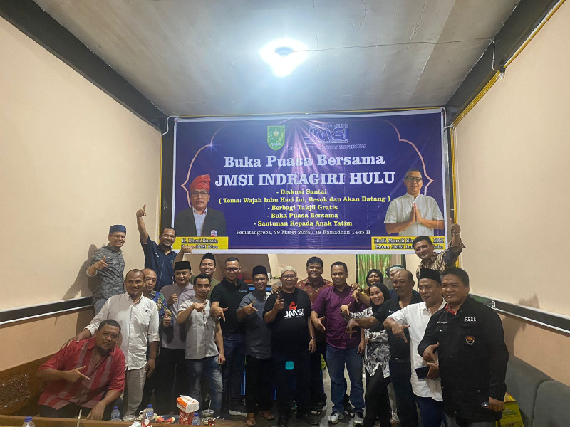 Buka Puasa Bersama di Inhu, Duo Dodi Anggota DPRD Riau Terpilih Bangga Jadi Bagian JMSI