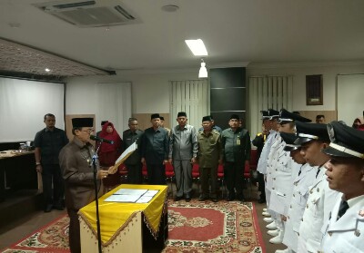 Bupati Inhil Lantik Pejabat Pengawas Lurah