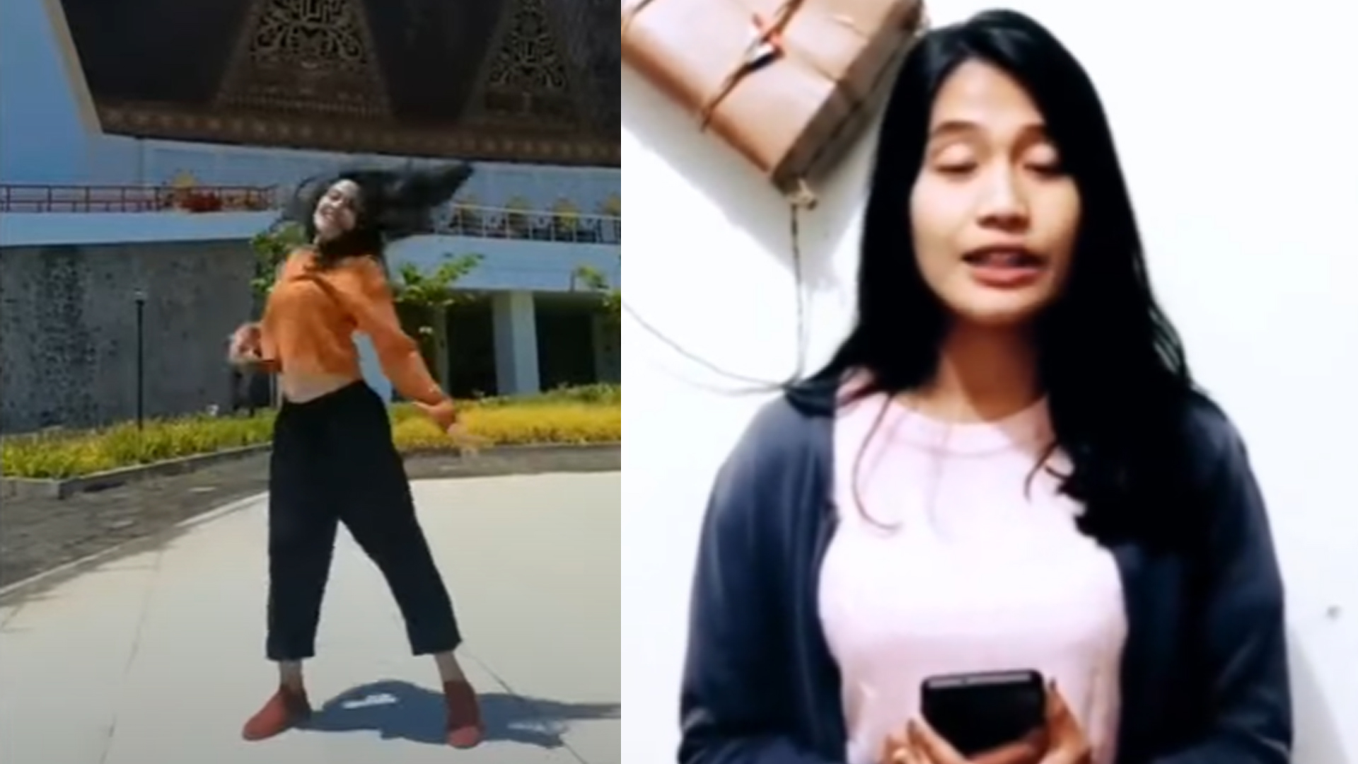 Viral! Aksi Joged TikTok di Depan Masjid Raya Sumbar, Remaja Perempuan Ini Minta Maaf dan Berharap Postingan Dihapus