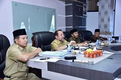 Sekda Pimpin Rapat Persiapan Pemberangkatan JCH Kabupaten Bengkalis