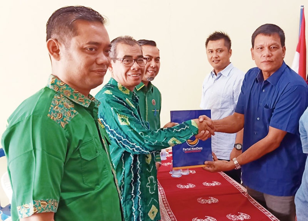 Muslim Resmi Ketua Tim Pemenangan Mursini-Indra Putra