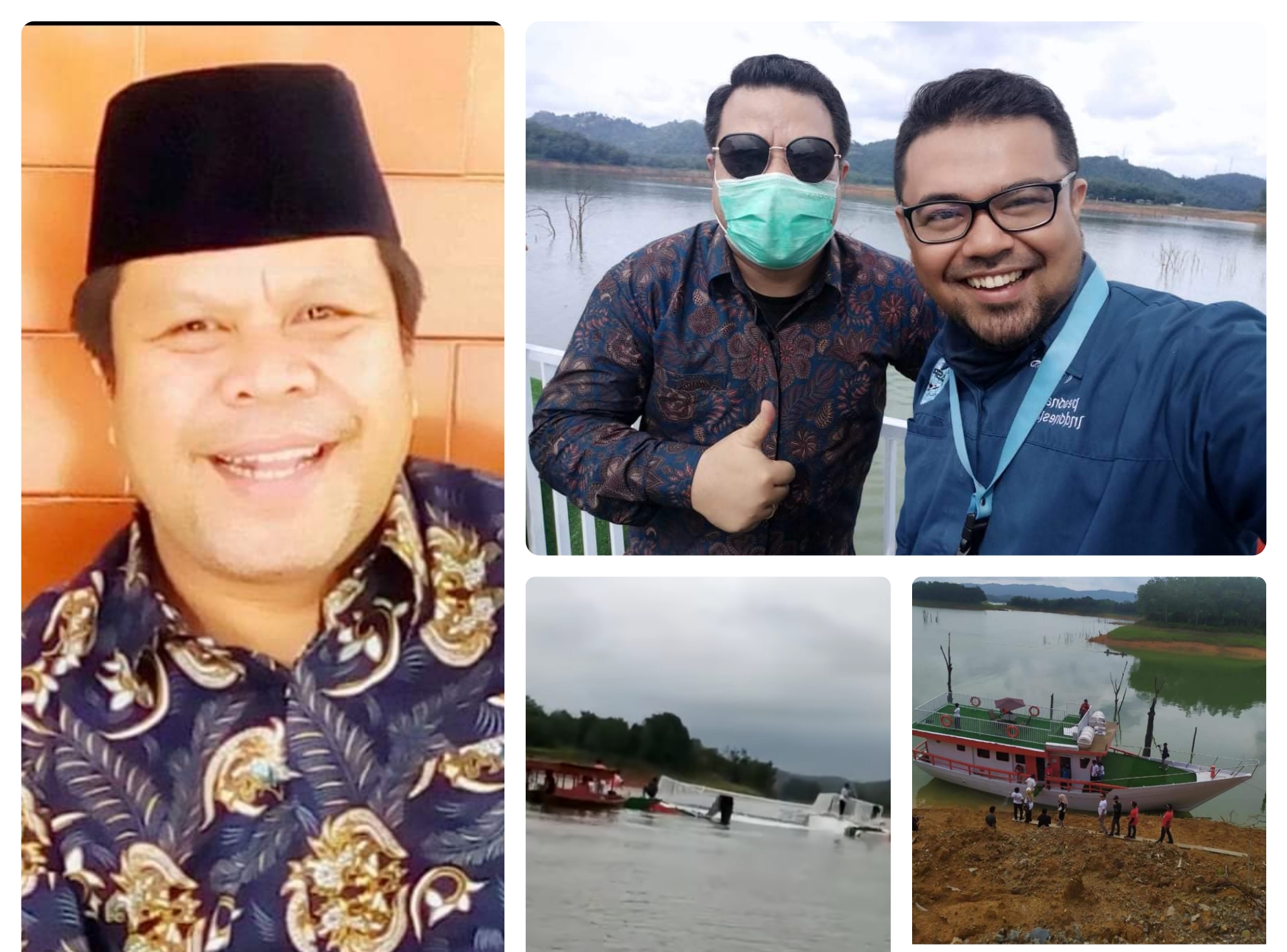 Begini Detik-Detik Tenggelamnya Kapal Wisata di Danau PLTA Koto Panjang, Osvian: Selamat Jalan Adikku!