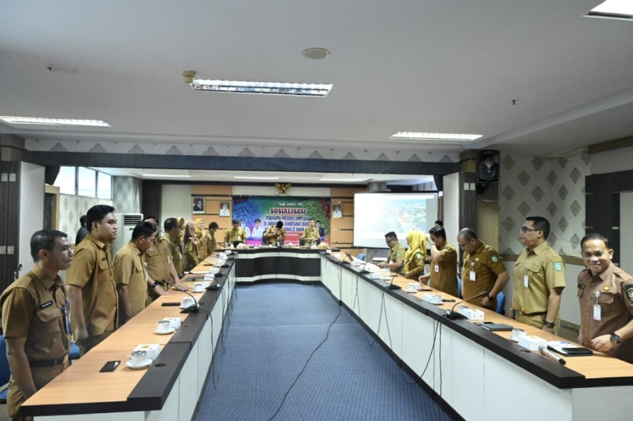 Pemkab Bengkalis Resmi Uji Coba Aplikasi Presensi SIMPEGNAS untuk ASN Setda