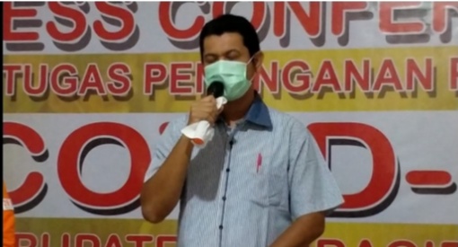 Pria 25 Tahun, Warga Tempuling Positif Covid-19